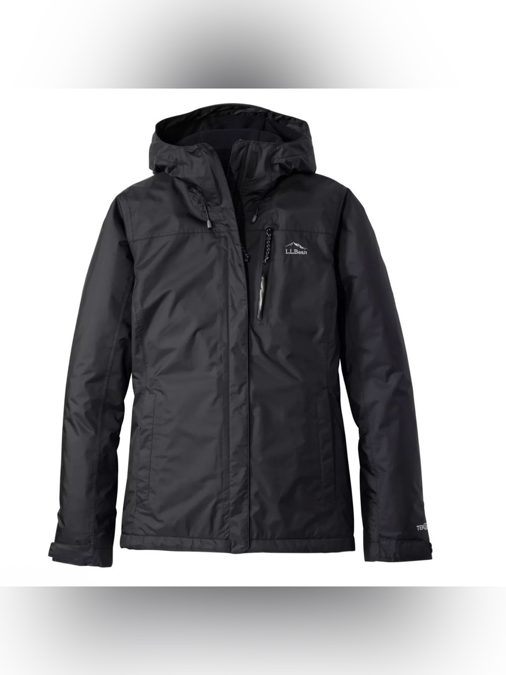 LL Bean Women’s Trail Model Rain Jacket Fleece Lined